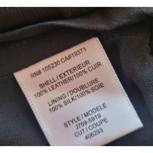 Joie Leather & Silk Snap Wrap Mini Skirt - Picture 4 of 8